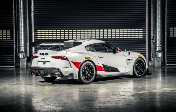 Toyota, Supra, Wing, 2020, Toyota GR Supra GT4, Supra GT4