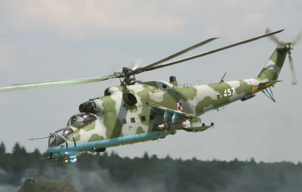 Flight, Aviation, Military, Soviet, Mi-24, Helicopter, Transport-Combat