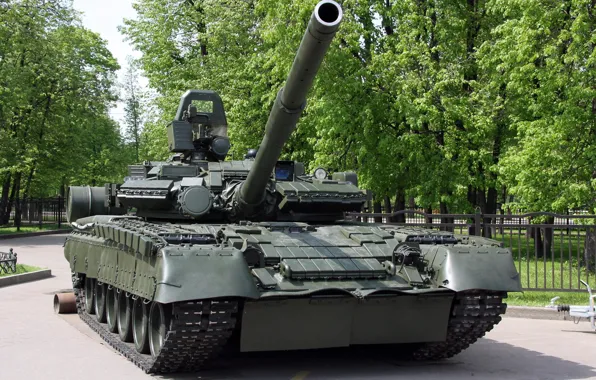 Picture Park, the barrel, Tank, caterpillar, t-80