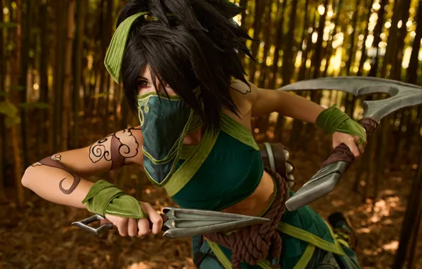 Akali, League of Legends, Cosplay