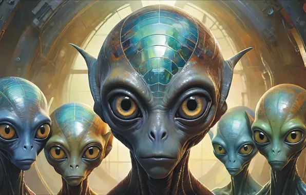 ART, aliens, fantasy art, fantastic art, Not for everyone, ALiens, welcome aboard, X spaceship