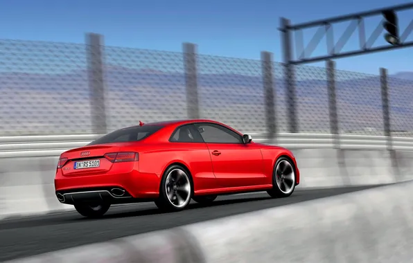 Picture Audi, Audi, Machine, Case, RS5, Coupe, In Motion