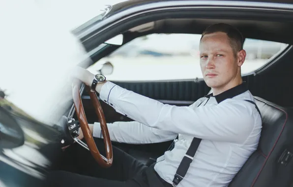 Machine, male, dodge, wedding, charger, driving, the groom, dodge Charger