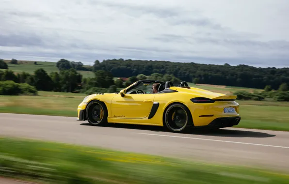 Porsche, sports car, 718, Porsche 718 Spyder RS