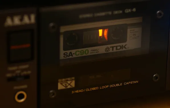 Macro, cassette, AKAI GX-6, TDK SA-C90