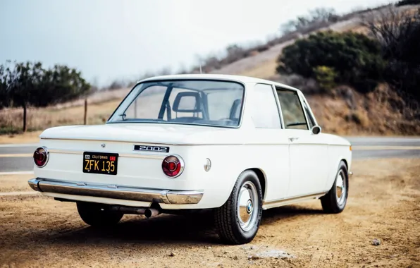 Auto, White, Retro, BMW, Machine, Boomer, White, BMW
