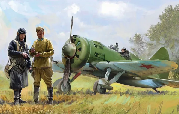 USSR, pilots, -16, Air Force of the red army