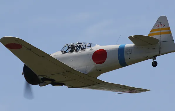 Picture flight, fighter, cabin, Japanese