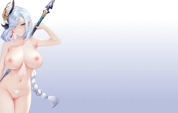 Girl, sexy, pussy, nipples, boobs, anime, pretty, naked
