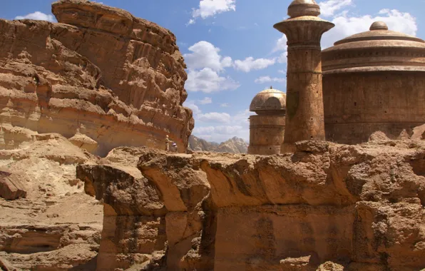 Picture planet, tower, structure, daytime, jabbas palace