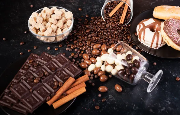 Tile, coffee, chocolate, candy, dessert, coffee beans, sweet, pills