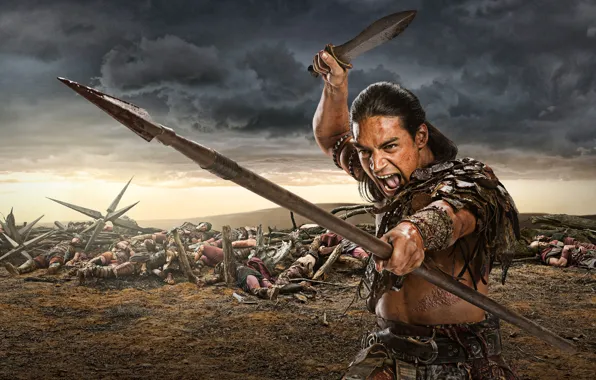 Spartacus, Spartacus, War of the damned, Pana Hema Taylor, Nazir