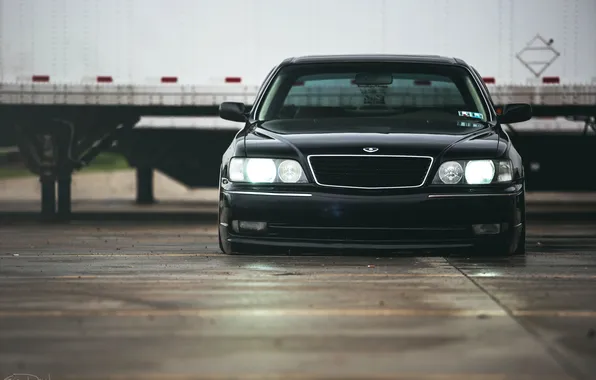 Tuning, Infiniti, black, black, infiniti, tuning, Q45