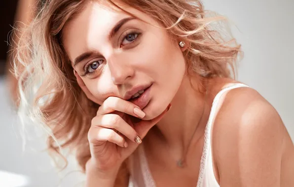 Look, girl, pose, hair, hairstyle, Anastasia Marunich