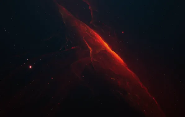 Picture space, stars, nebula, fiction, art, space, fantasy, nebula