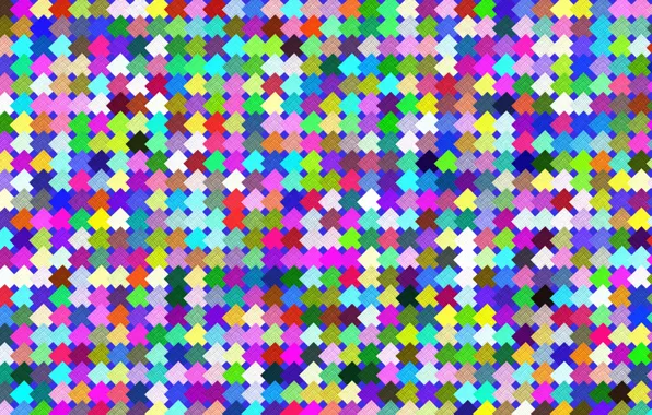 Picture Tekstura, squares, Colored