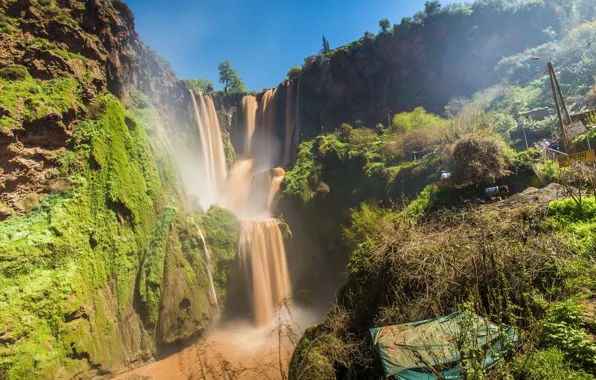 Picture Waterfall, Waterfall, Morocco, Morocco