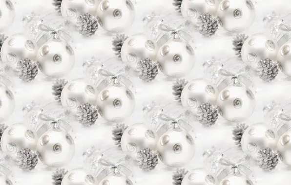 Balls, background, holiday, texture, New year