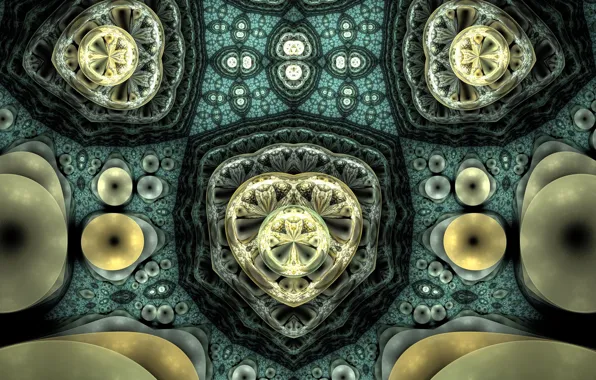 Abstraction, pattern, fractals, fractal, ornament, abstract background