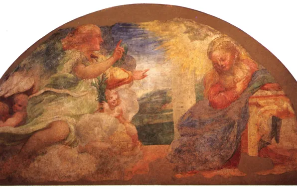 Children, angels, arch, Antonio Allegri Correggio, Mannerism, high Renaissance, Italian High Renaissance, Art Challenge