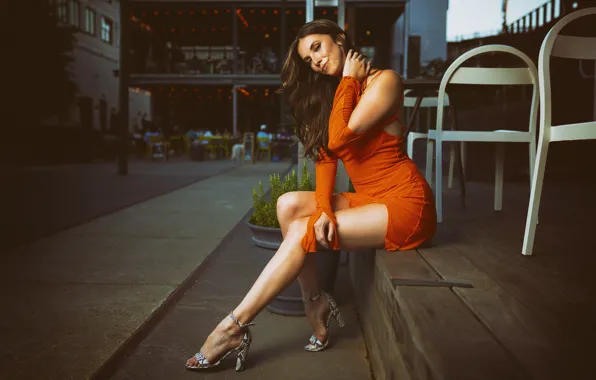 Picture girl, pose, Taylor Freeze