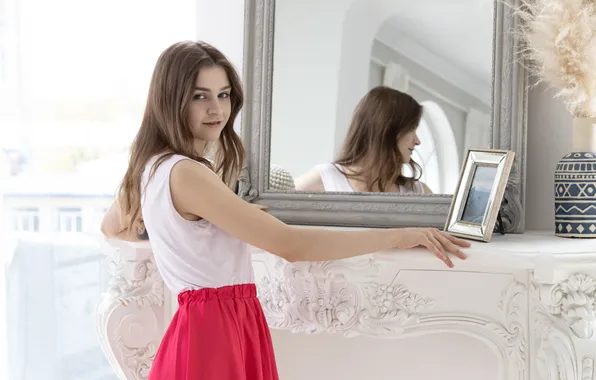 Long hair, model, brunette, gorgeous, photoshoot, posing, beautiful face, pretty eyes