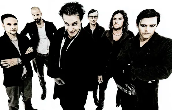 Picture group, Rammstein, Paul, Till, Christian, Oliver, Richard, Christoph