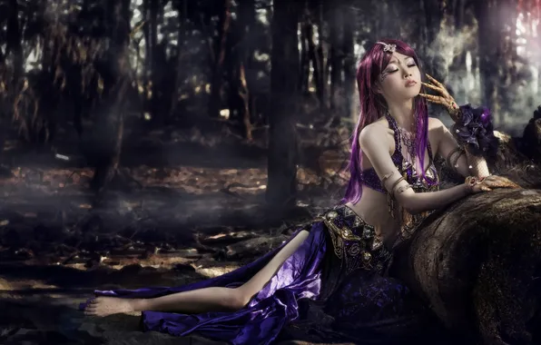 Forest, decoration, mood, outfit, Asian