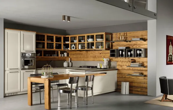 Style, Villa, interior, kitchen, dining room, Italian design, Donoratico Kitchen
