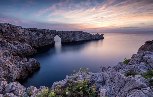 Picture sea, rocks, shore