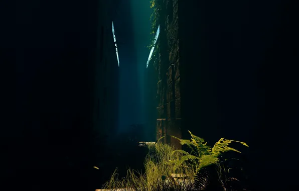 Nature, Game, Landscape, The situation, Q.U.B.E. 2