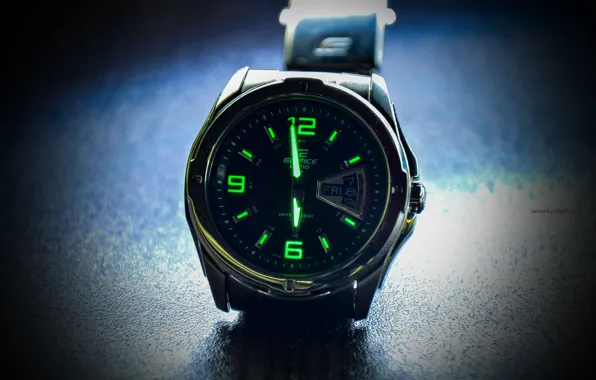Hi tech, watch, casio, watch analog, light and magic, light and shadow