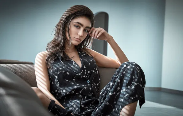 Look, girl, pose, Amir Kazemi