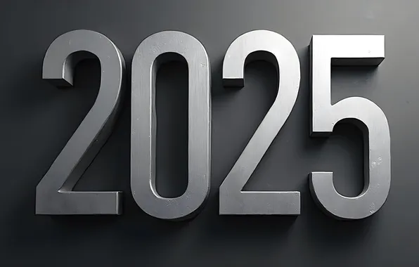 Picture figures, New year, 2025