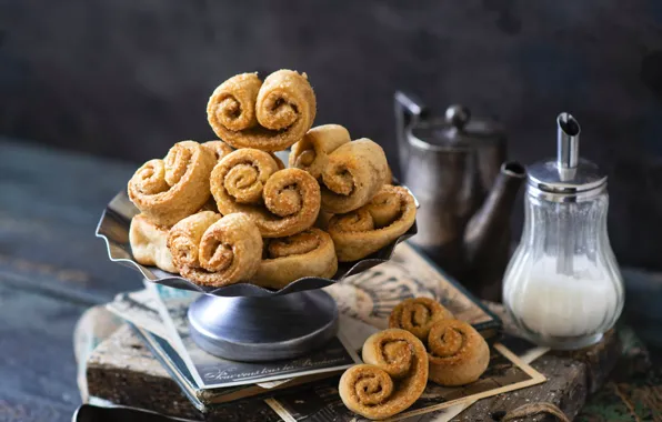 Cookies, sugar, cakes