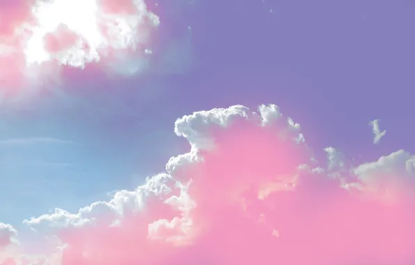 The sky, the sun, clouds, nature