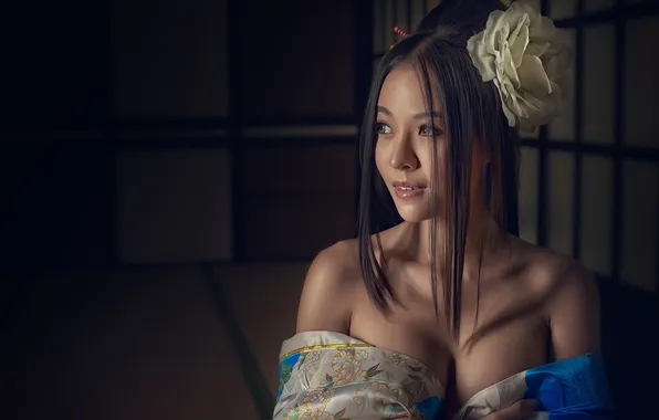 Look, girl, background