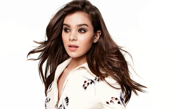 Picture look, girl, jacket, Hailee Steinfeld