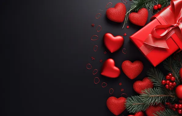 Picture love, gift, romance, heart, love, happy, Valentine's day, romantic