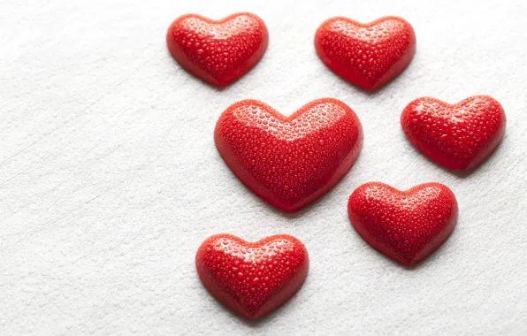 Water, drops, love, heart, hearts, love, heart, romantic