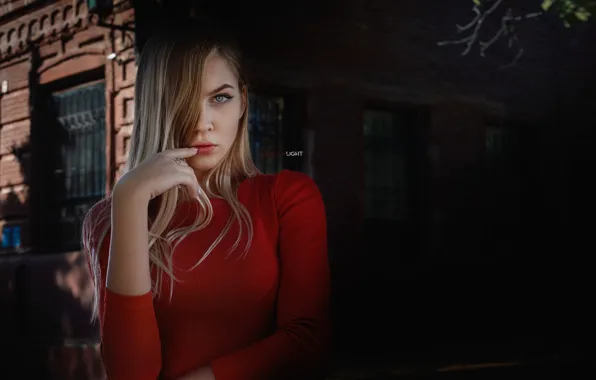 Picture in red, Alexander Drobkov-Light, Pauline Moseikina
