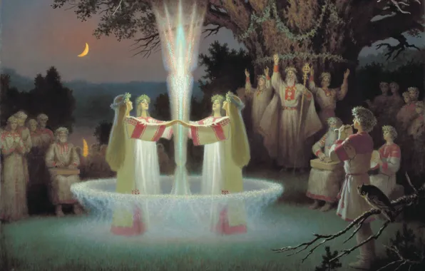 Holiday, 2003, Slavic, mystery, The night of Ivan Kupala, Boris Olshansky
