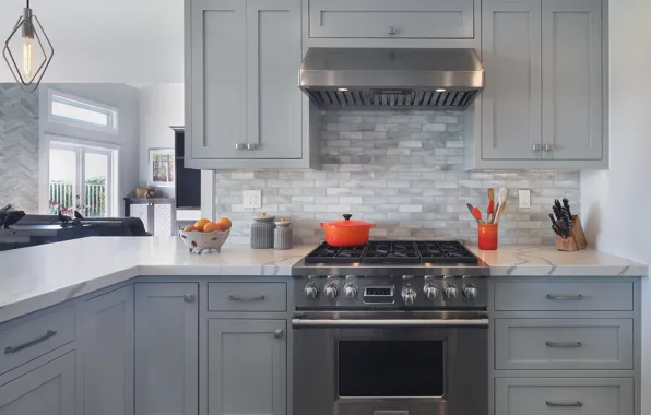 Design, window, kitchen, plate, cabinets