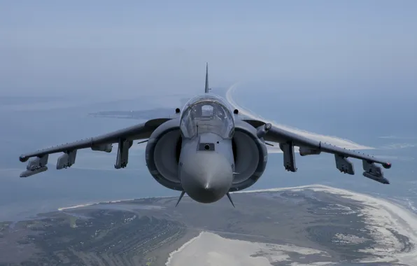 Picture cabin, attack, Harrier II, "Harrier" II, AV-8