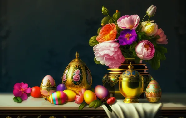 Eggs, Easter, still life, easter, stilllife