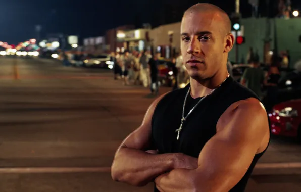 Actor, vin diesel, VIN diesel, the fast and the furious, Fast and Furious