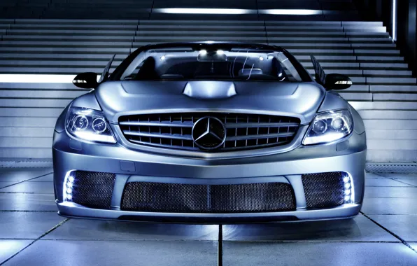 Tuning, steps, Mercedes, the front, Mercedes-Benz CL63 AMG