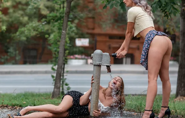 Girls, thirst, ass, girlfriend, Oxana Gromova, Ornella Igoshina