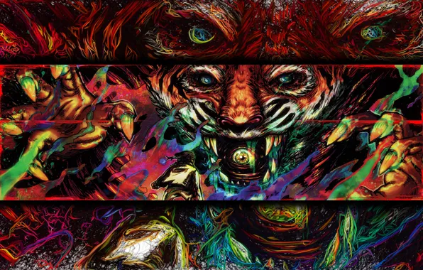 Figure, The game, Tiger, Art, Miami, Tony, Hotline Miami, Tony