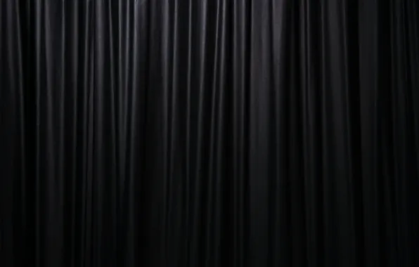 Black background, blind, curtain